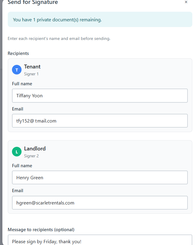 SignOfficial audit trail and activity